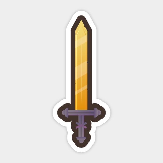 medieval sword Sticker by alpha96